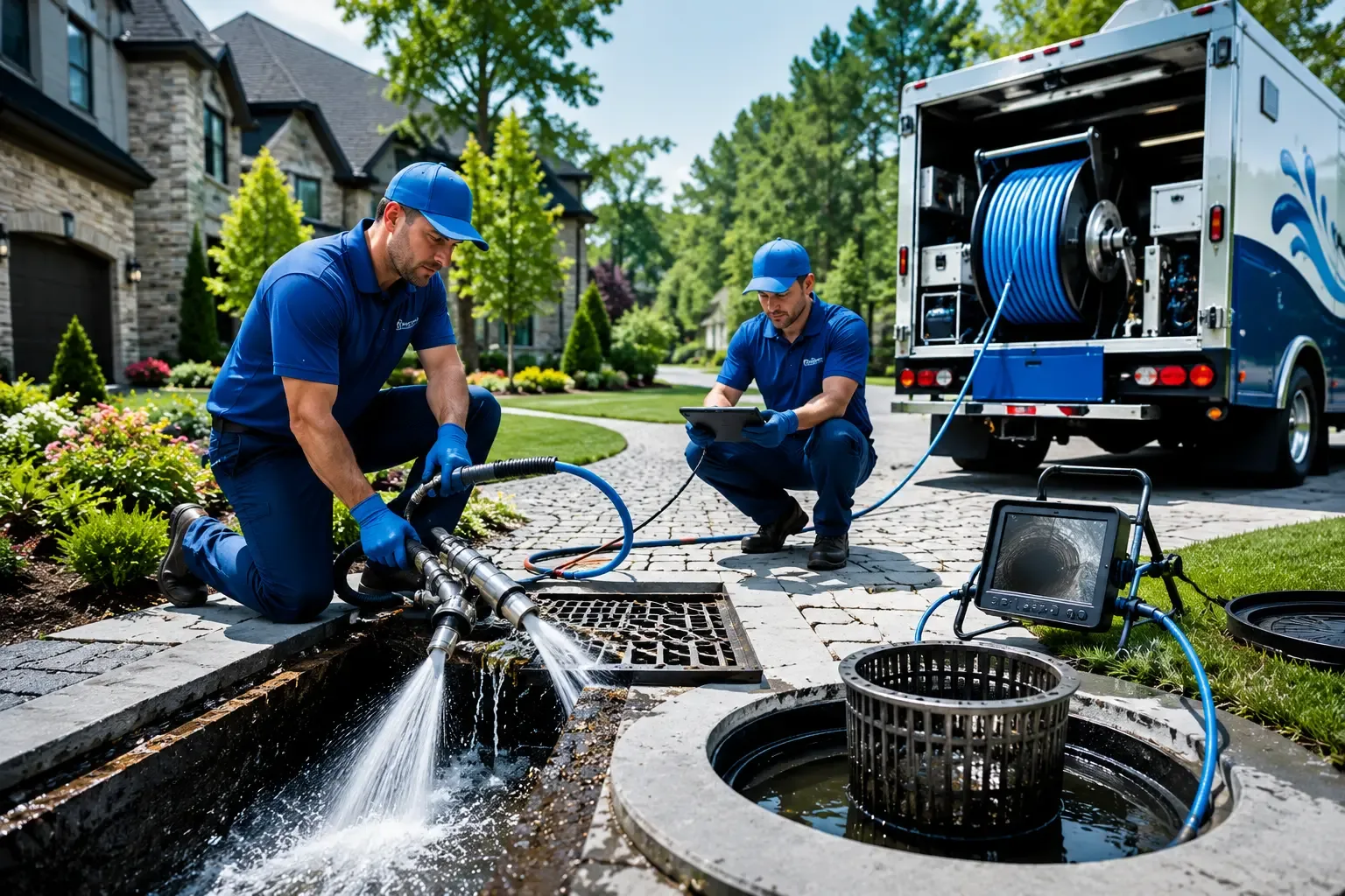 Local outdoor drain cleaning professionals in Herminie, PA